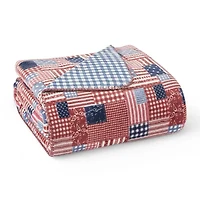 AMERICAN SPIRIT® Big Sky Coco Luxe Plush Washable Midweight Throw