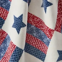 AMERICAN SPIRIT® Roosevelt Coco Luxe Plush Washable Midweight Throw