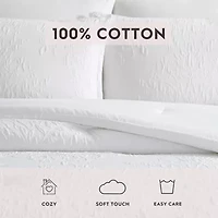 Laura Ashley Rowland 3-pc. Comforter Set