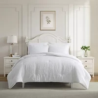 Laura Ashley Rowland 3-pc. Comforter Set