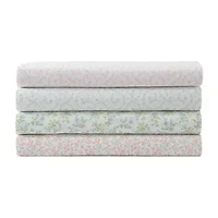 Laura Ashley Cotton Percale Sheet Set