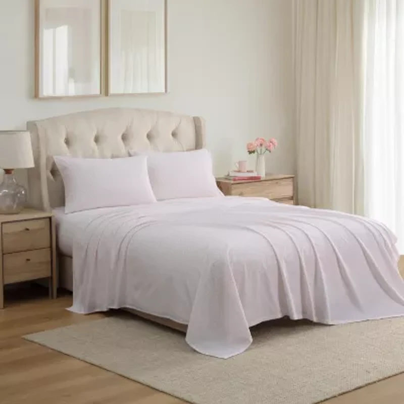 Laura Ashley Cotton Percale Sheet Set