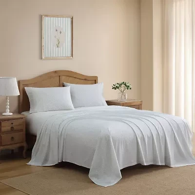 Laura Ashley Cotton Percale Sheet Set
