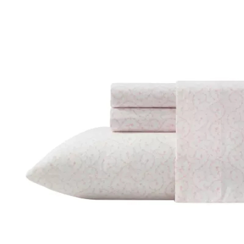 Laura Ashley Cotton Percale Sheet Set