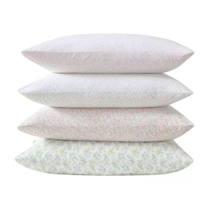 Laura Ashley 200tc Cotton Percale Standard Pillowcase