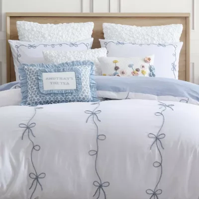 Peri Home Sasha Bows Duvet Sets