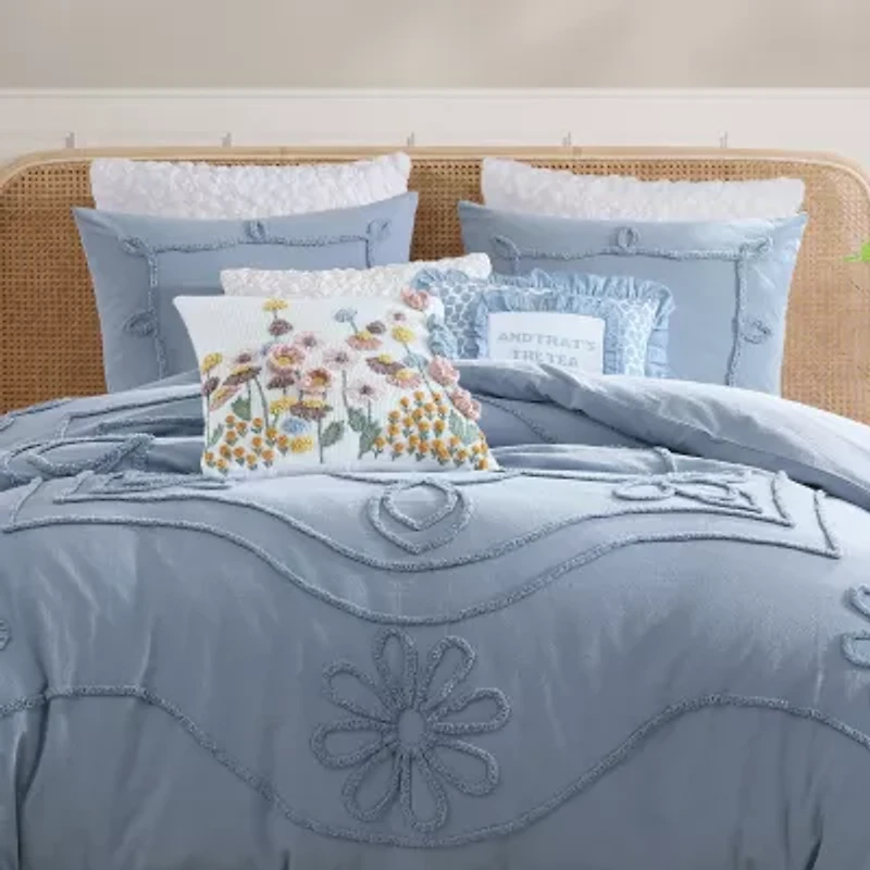Peri Home Retro Scroll Duvet Sets