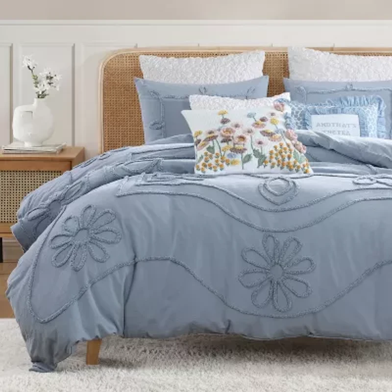 Peri Home Retro Scroll Comforter Sets