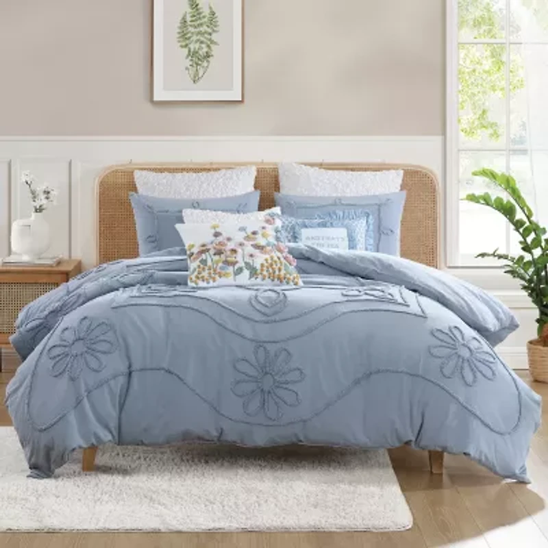 Peri Home Retro Scroll Comforter Sets