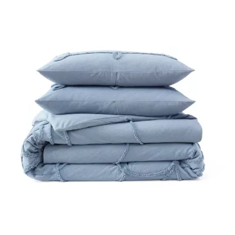 Peri Home Retro Scroll Comforter Sets