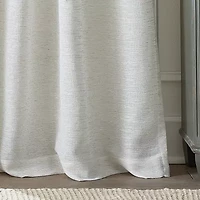 Martha Stewart Harmony Grommet Top Sheer Single Curtain Panel