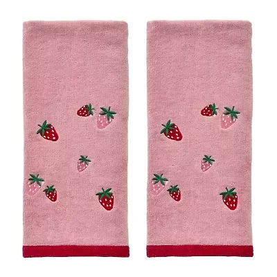 Saturday Knight Strawberry Toss 2-pc. Hand Towel