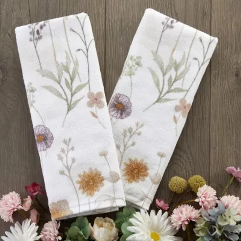 Saturday Knight Somerset Printed 2-pc. Floral Hand Towel