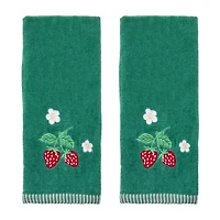 Saturday Knight Strawberry Vine 2-pc. Hand Towel