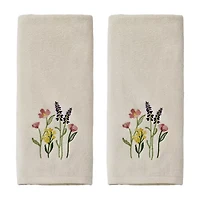 Saturday Knight Meadow Bouquet 2-pc. Floral Hand Towel