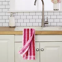 Saturday Knight Xoxo Jacquard 2-pc. Hand Towel