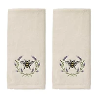 Saturday Knight Bee Lavender 2-pc. Hand Towel