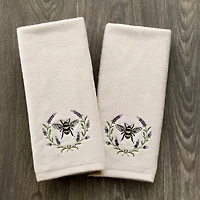 Saturday Knight Bee Lavender 2-pc. Hand Towel