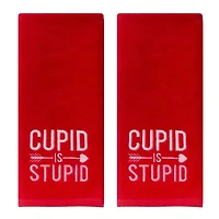 Saturday Knight Cupid Is 2-pc. Hand Towel
