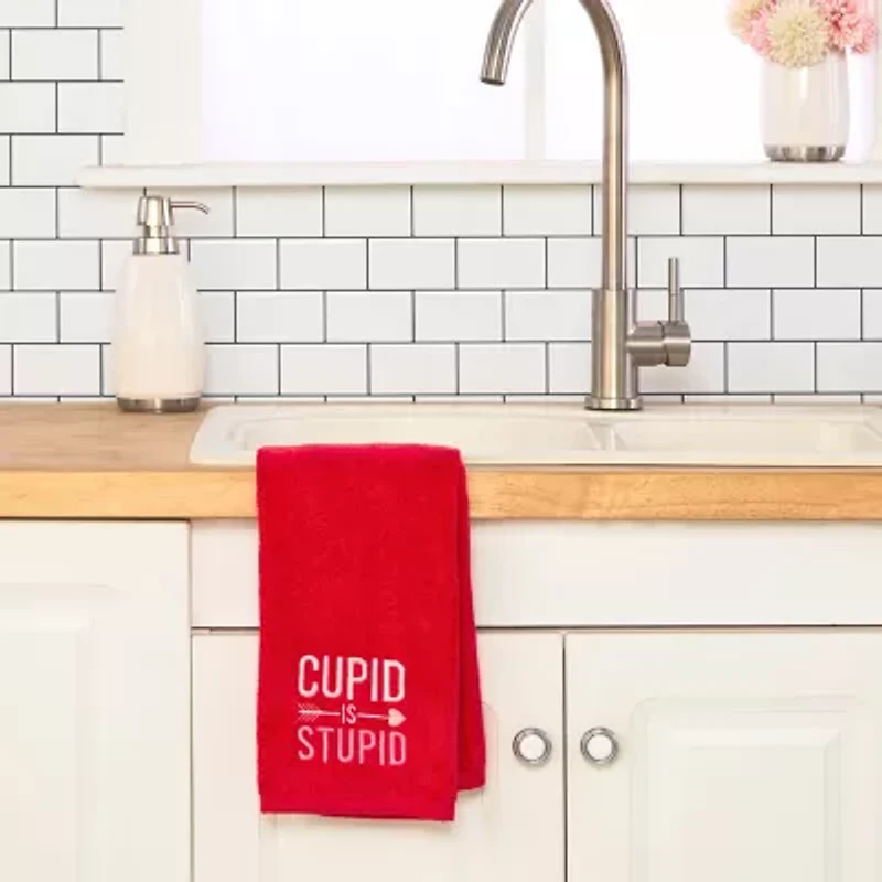 Saturday Knight Cupid Is 2-pc. Hand Towel