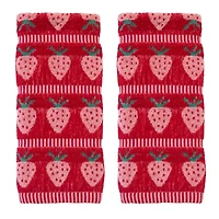 Saturday Knight Strawberry Jacquard 2-pc. Hand Towel