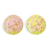 Layerings Easter Bunny 4-pc. Salad Plate
