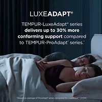 TEMPUR-Pedic LuxeAdapt 13" Hybrid Medium Tight Top – Mattress Only