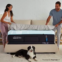TEMPUR-Pedic LuxeAdapt 13" Soft Tight Top – Mattress + Box Spring