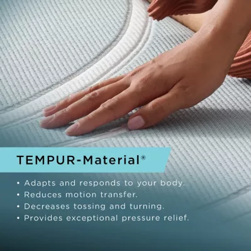 TEMPUR-Pedic LuxeAdapt 13" Firm Tight Top – Mattress + Box Spring