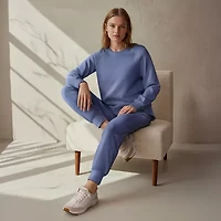 Skechers Womens SkechLuxe Elevate Mid Rise Jogger Pant