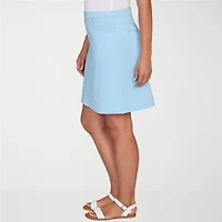 Hearts Of Palm Pull On Womens Mid Rise Skort