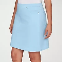 Hearts Of Palm Pull On Womens Mid Rise Skort