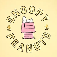 Peanuts Baby Tee Womens Juniors Crew Neck Short Sleeve Graphic T-Shirt