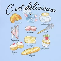 Ratatouille Boyfriend Tee Womens Juniors Crew Neck Short Sleeve Graphic T-Shirt