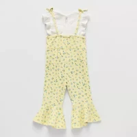Btween Baby Girls 3-pc. Jumpsuit Set