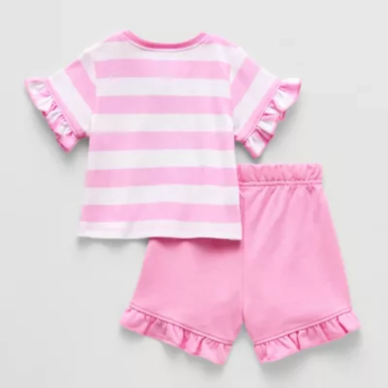 Baby Girls Hello Kitty 2-pc. Short Set