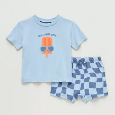 Okie Dokie Baby Boys Short Set