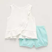 Okie Dokie Baby Girls 2-pc. Short Set