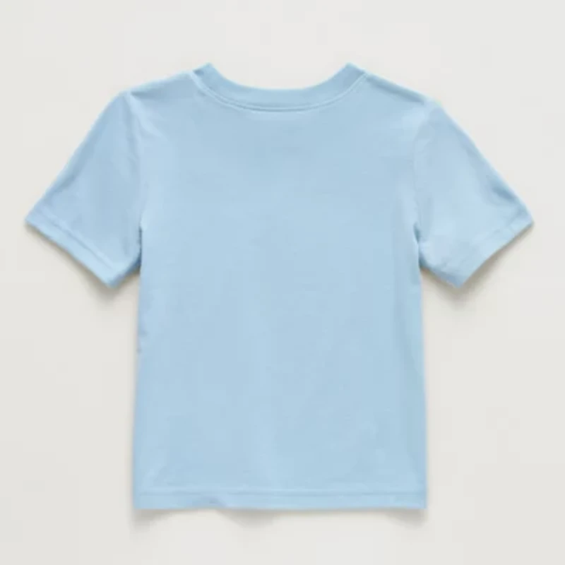 Okie Dokie Toddler & Little Boys Round Neck Short Sleeve Regular Fit Graphic T-Shirt