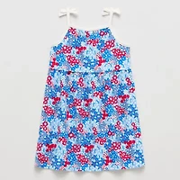 Okie Dokie Toddler & Little Girls Sleeveless A-Line Dress