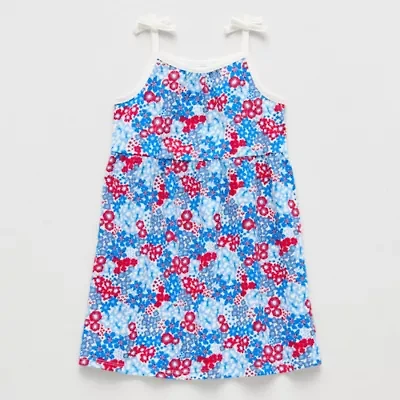Okie Dokie Toddler & Little Girls Sleeveless A-Line Dress