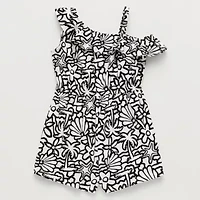 Thereabouts Little & Big Kid Girls Sleeveless Romper