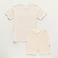 Disney Collection Little & Big Kid Girls Minnie Mouse 2-pc. Short Set