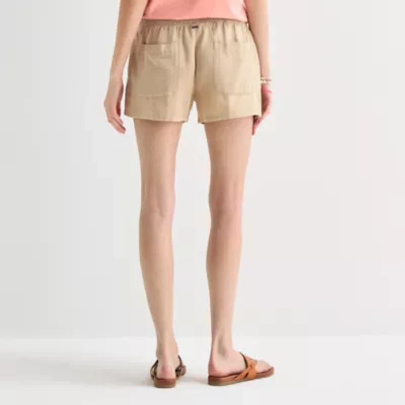 Hurley Womens Low Rise Juniors Pull-On Short