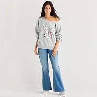 Arizona Girls Juniors Long Sleeve Sweatshirt