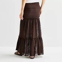 Forever 21 Womens Juniors Maxi Skirt