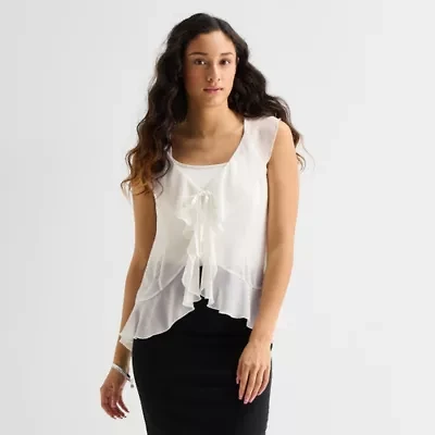 Forever 21 Womens Juniors V Neck Sleeveless Tank Top