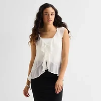 Forever 21 Womens Juniors V Neck Sleeveless Tank Top