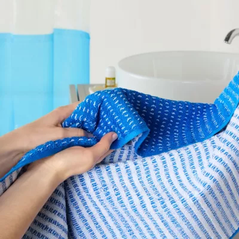 Town And Country Striped Reversible 4-pc. Quick Dry Bath Towel Set