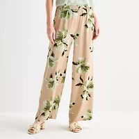 Liz Claiborne Womens Mid Rise Pull-On Pant